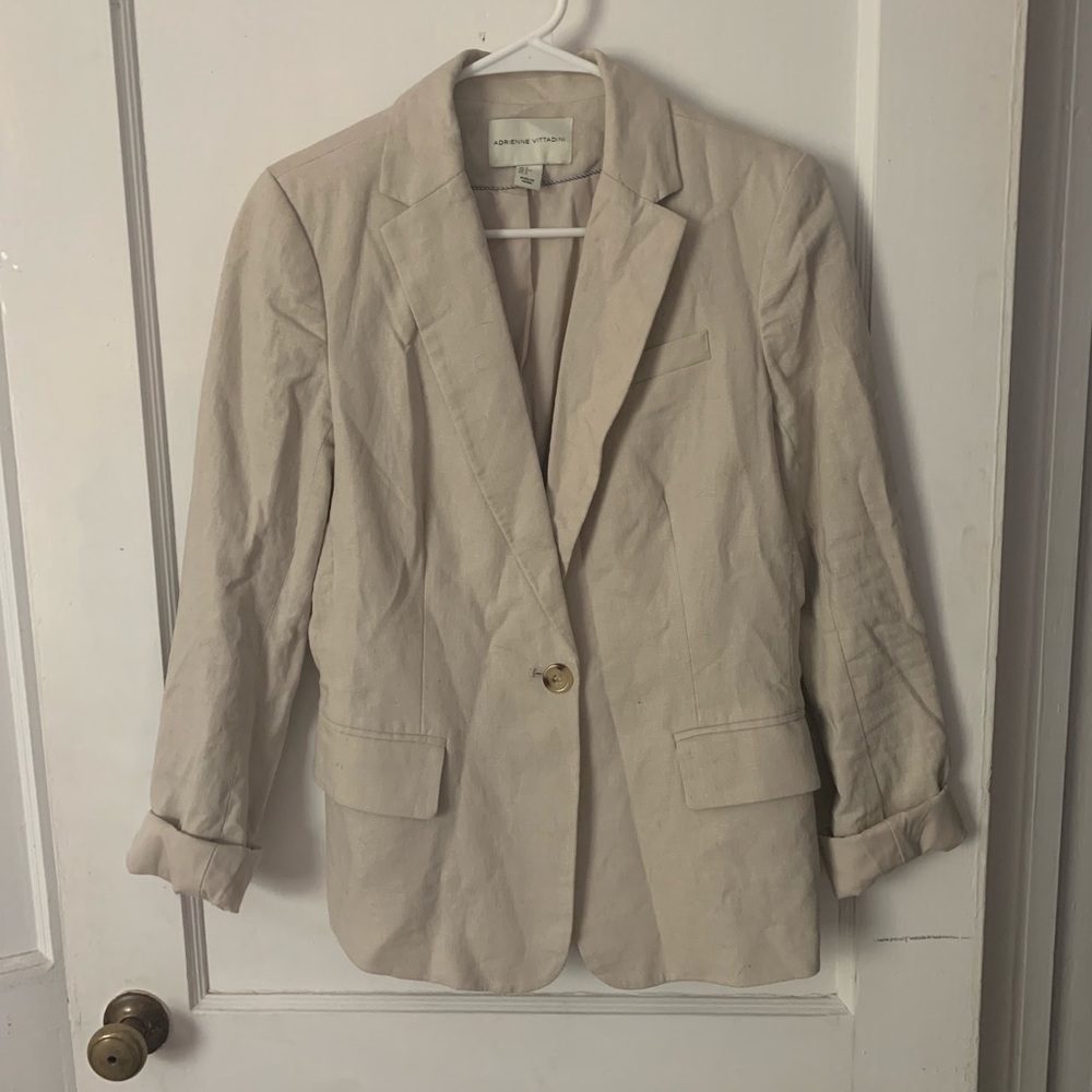 Tan blazer